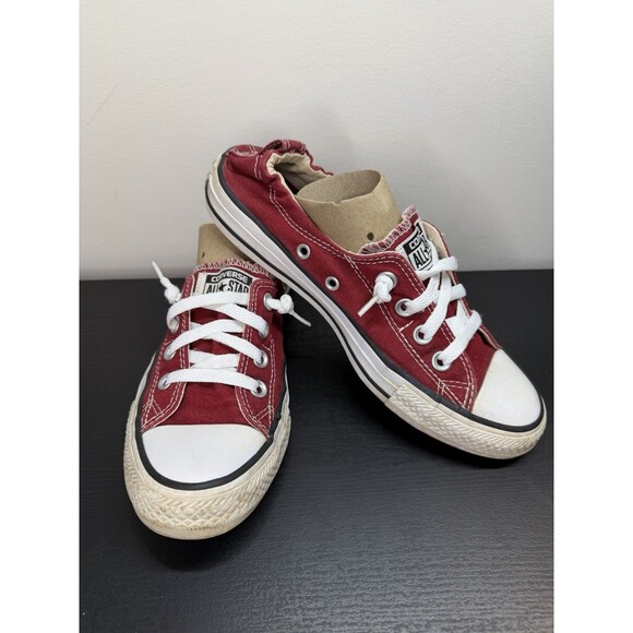 Converse Chuck Taylor All Star Shoreline slip-on sneakers Women’s 7.5 Maroon - Picture 1 of 16